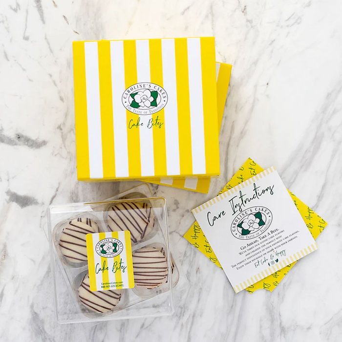 Caramel Cake Bites