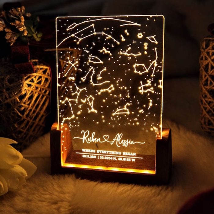 Constellation Chart Lamp