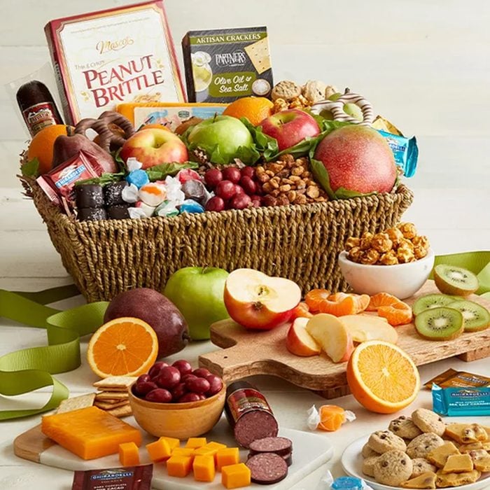 Distinctive Fruit Basket & Sweets Gift