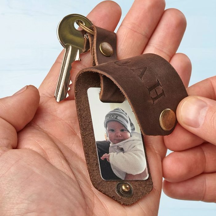 Engraved Photo Keychain