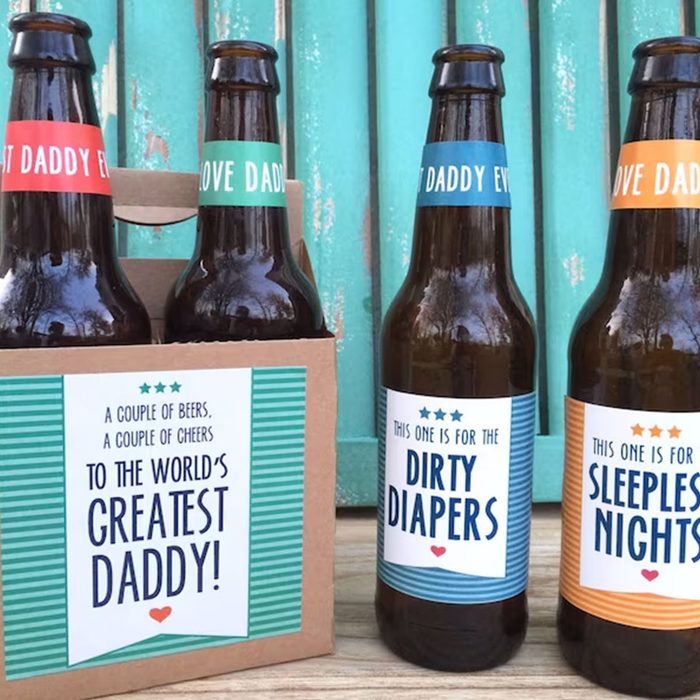 First Time Dad Beer Labels