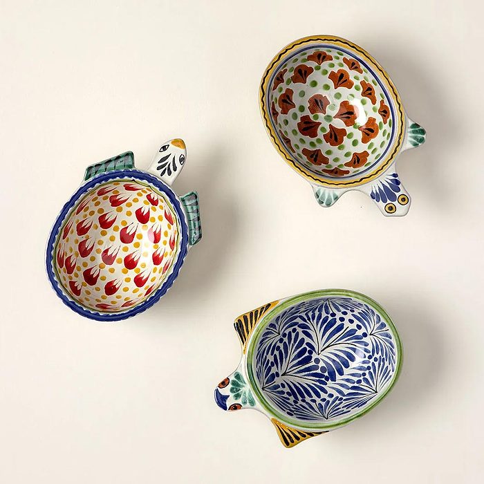 Majolica Salsa Turtles
