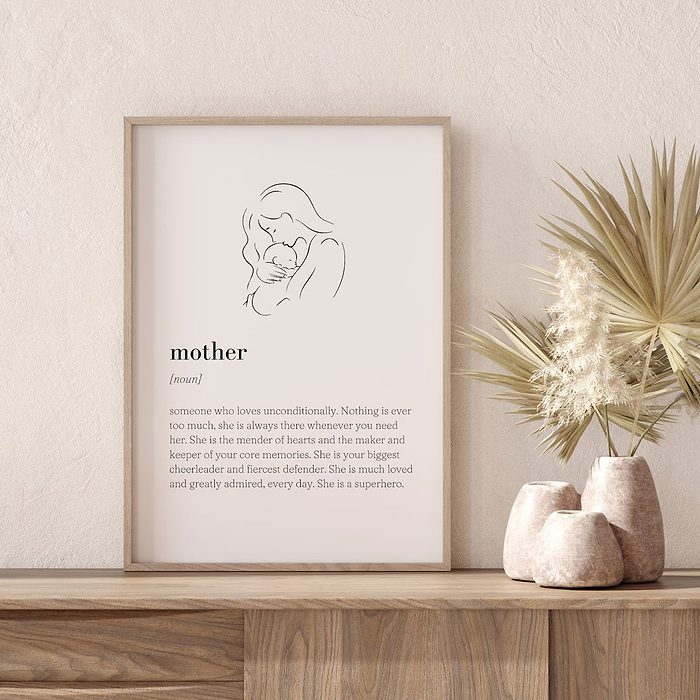 Mother Definition Print