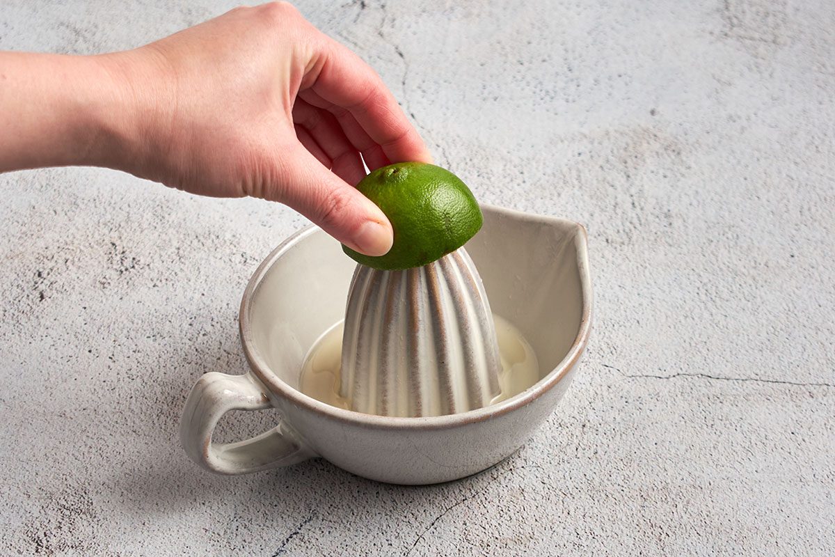 Juice fresh limes.