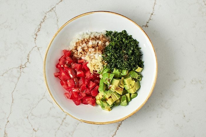 Make the avocado salsa