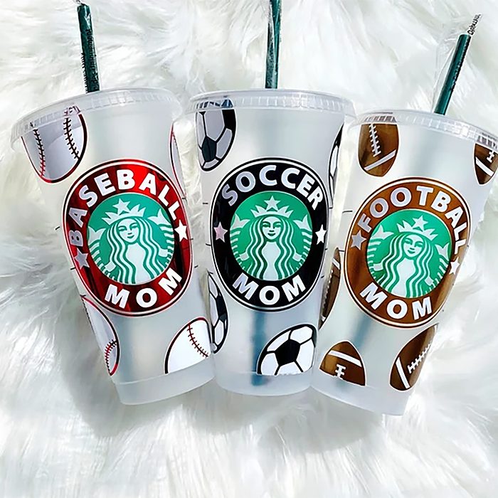 Sports Mom Starbucks Reusable Venti Cup