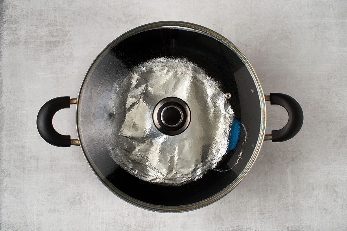 Steam the pudding