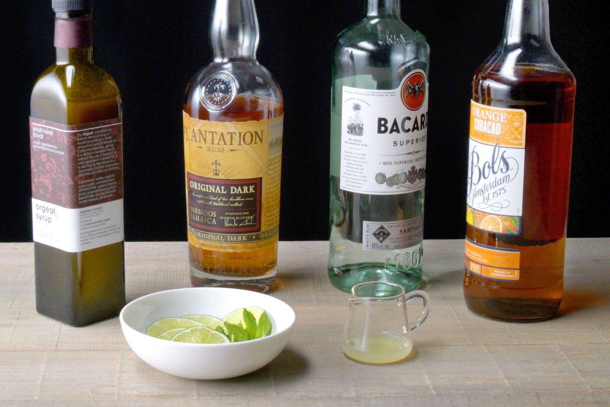 Mai Tai Ingredients