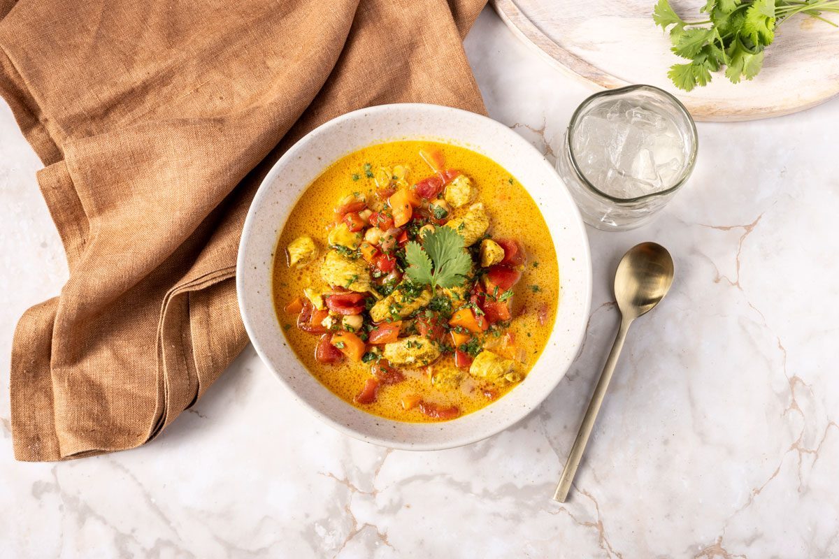 Chicken Curry Soup 