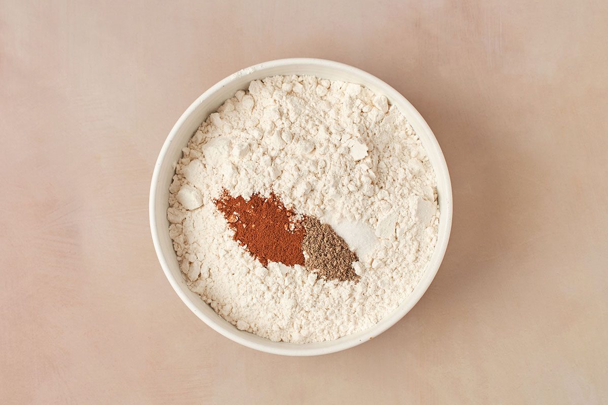 Mix dry ingredients