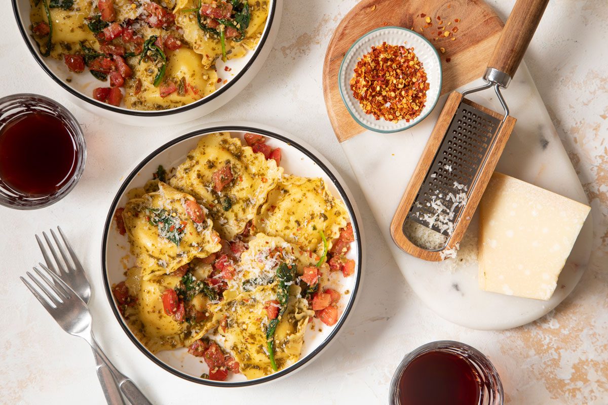 Pesto Ravioli