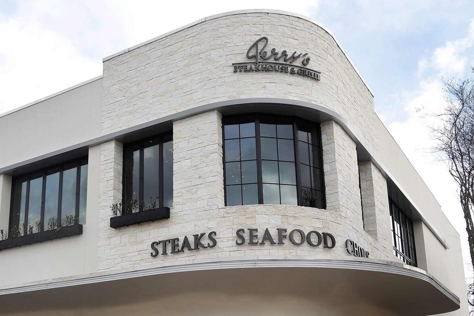 Exterior of the new Perry