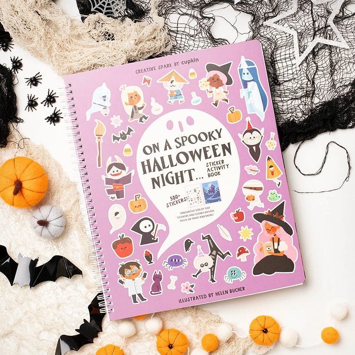 Halloween Sticker Activity Book