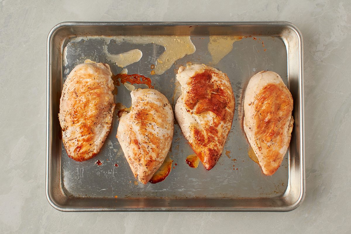 Bake the chicken
