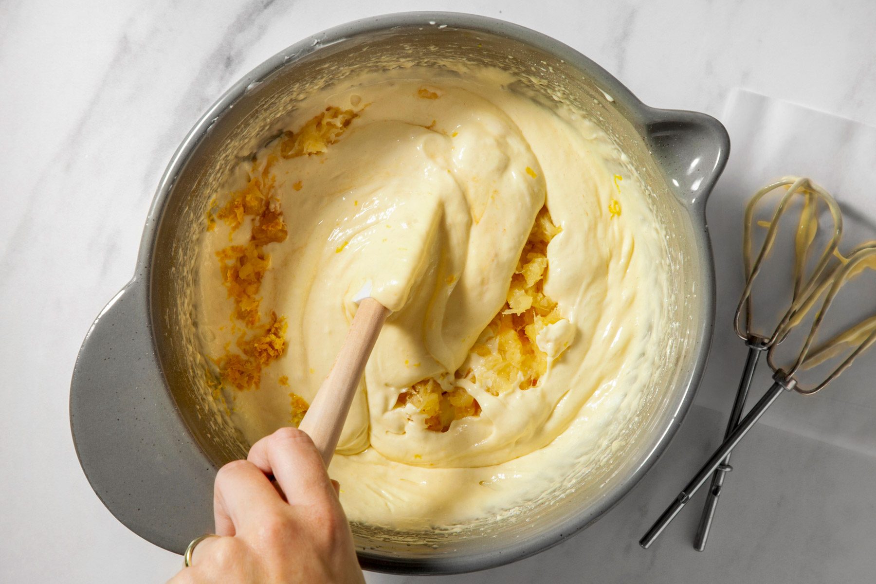cake batter