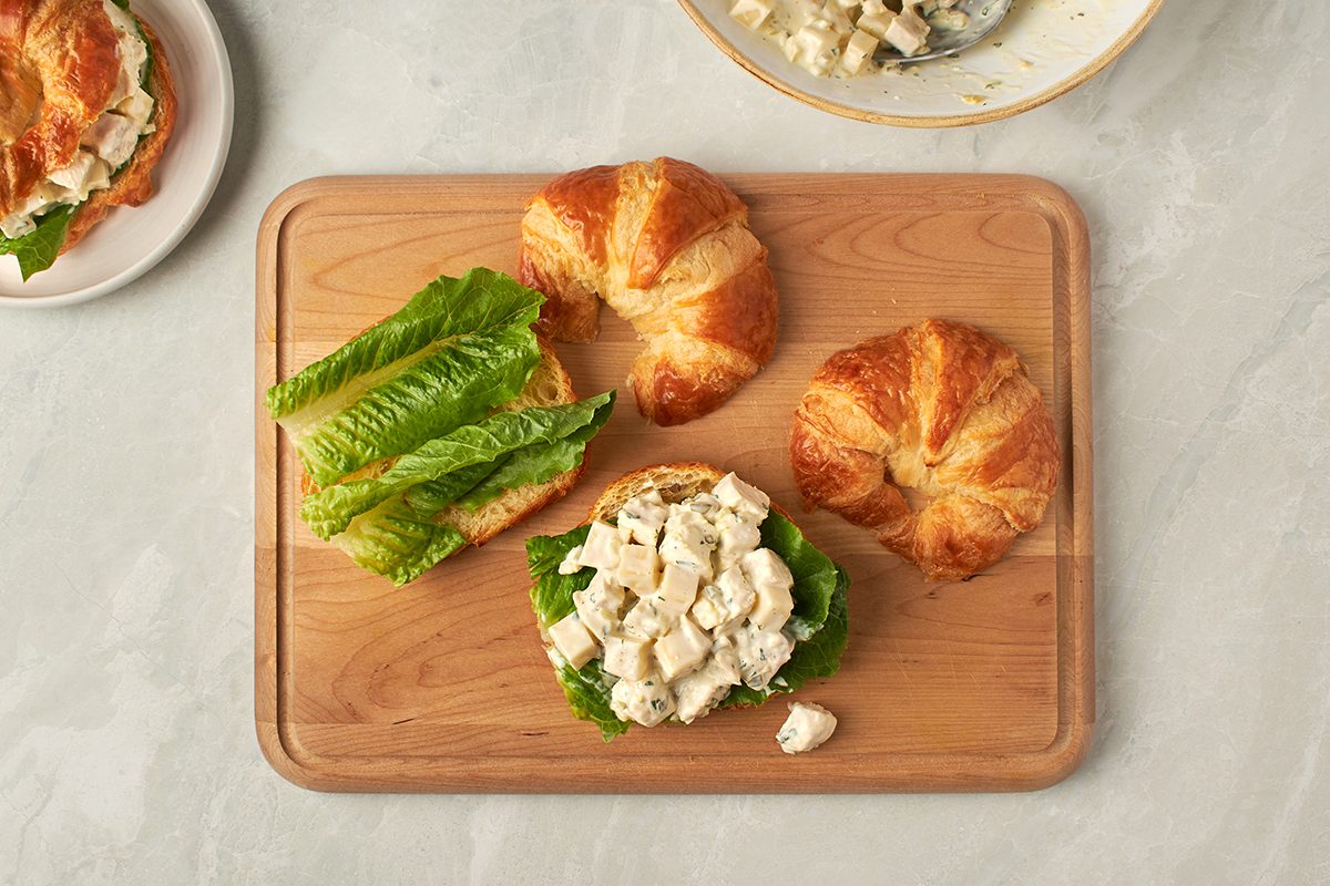 Assemble sandwiches