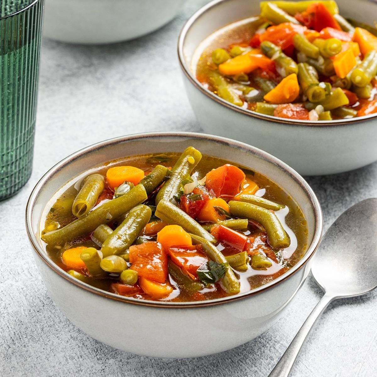Tomato Green Bean Soup