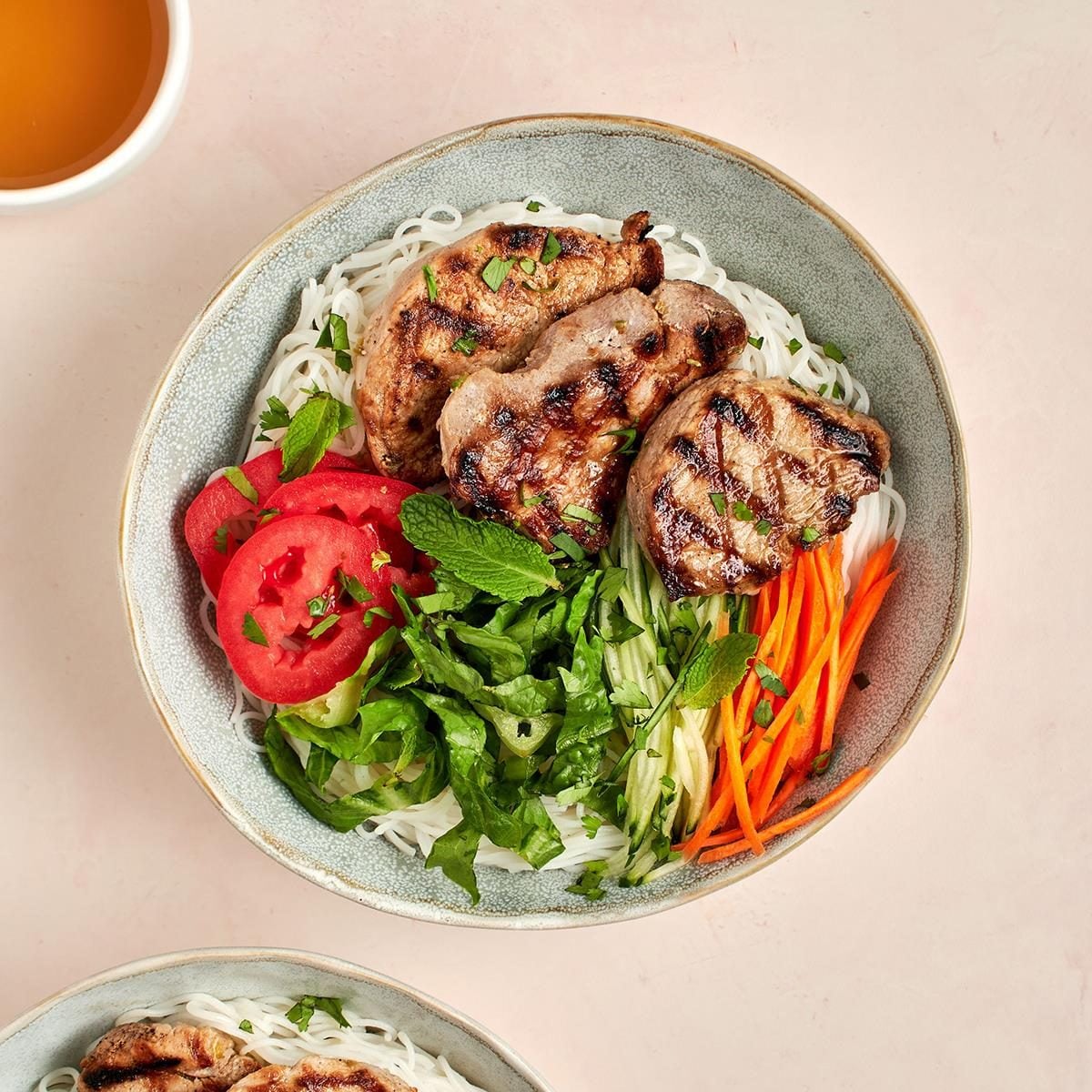 Vietnamese Noodle Salad with Pork