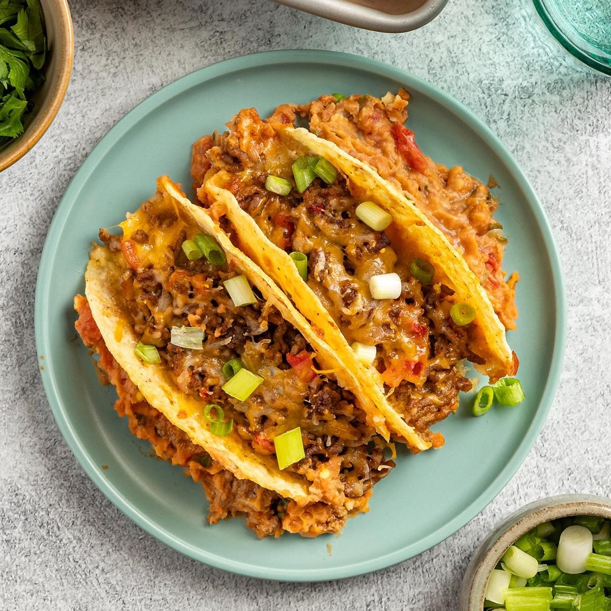 Baked Beef Tacos