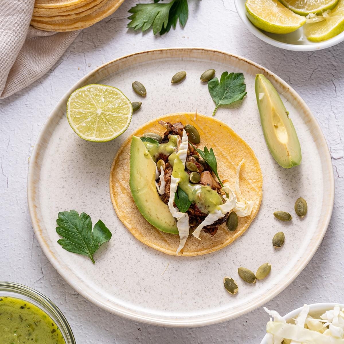 Jackfruit Tacos