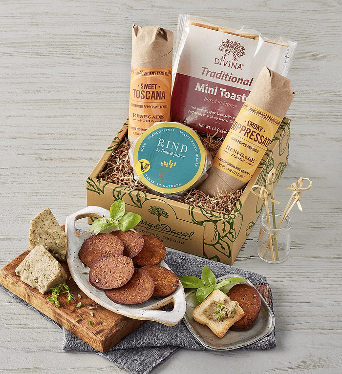 Harry And David Classic Vegan Charcuterie And Cheese Assortment