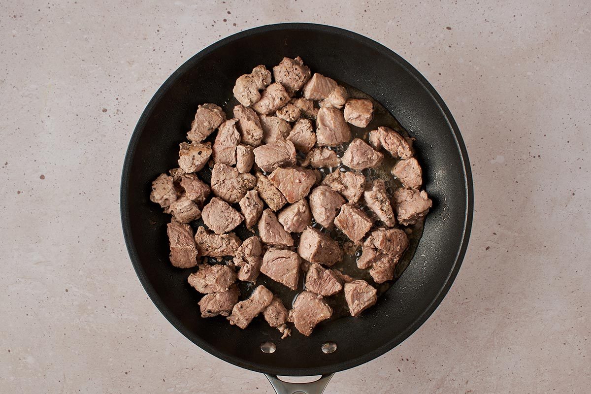 Cook the pork