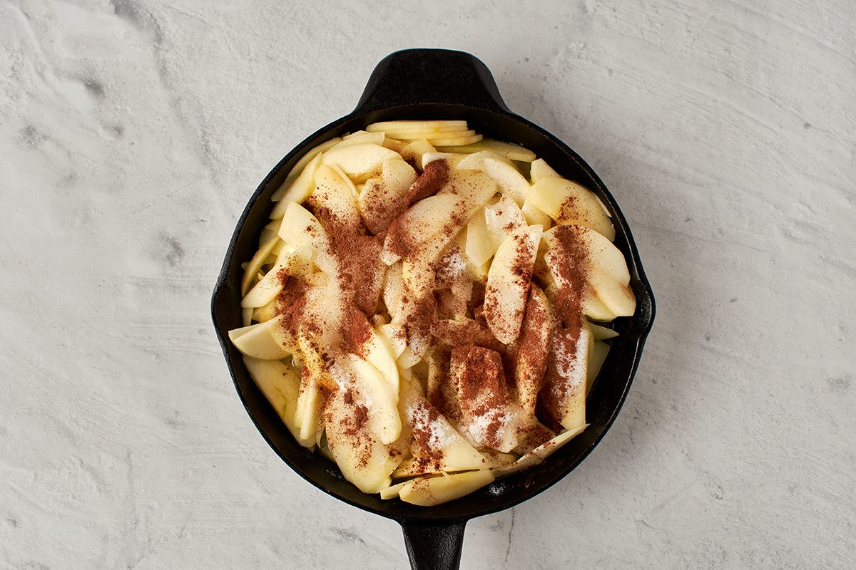 Saute apples