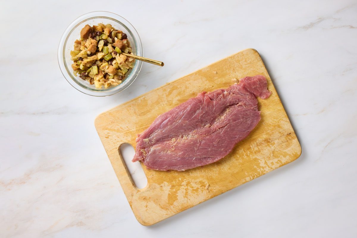 flatten the pork
