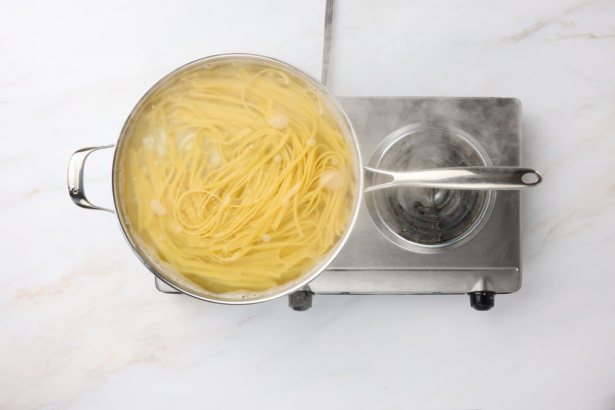 cook the pasta