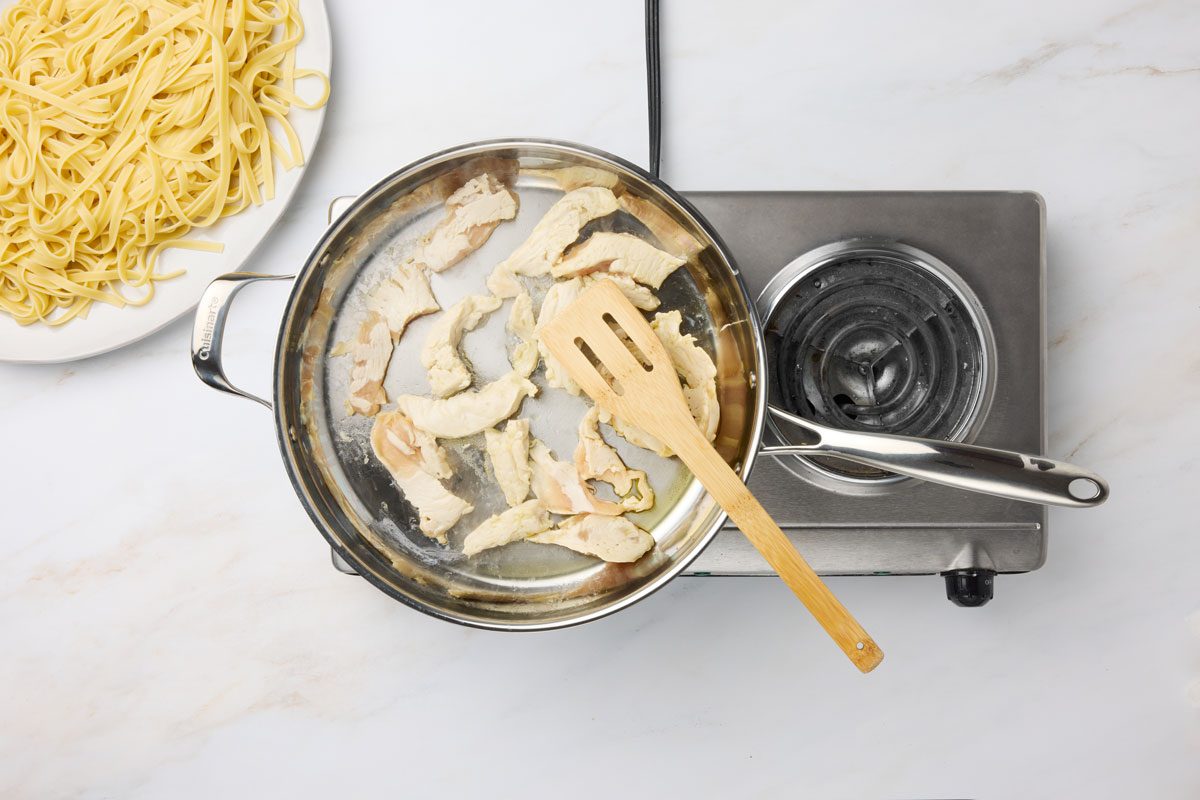 cook the chicken