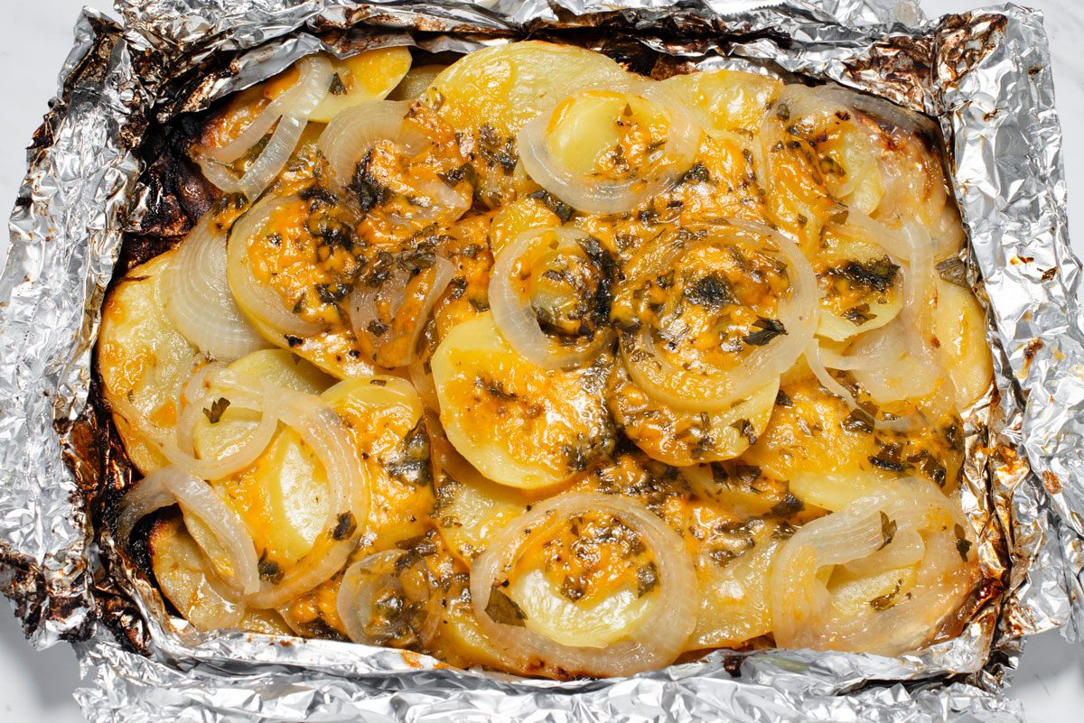 Campfire Potatoes