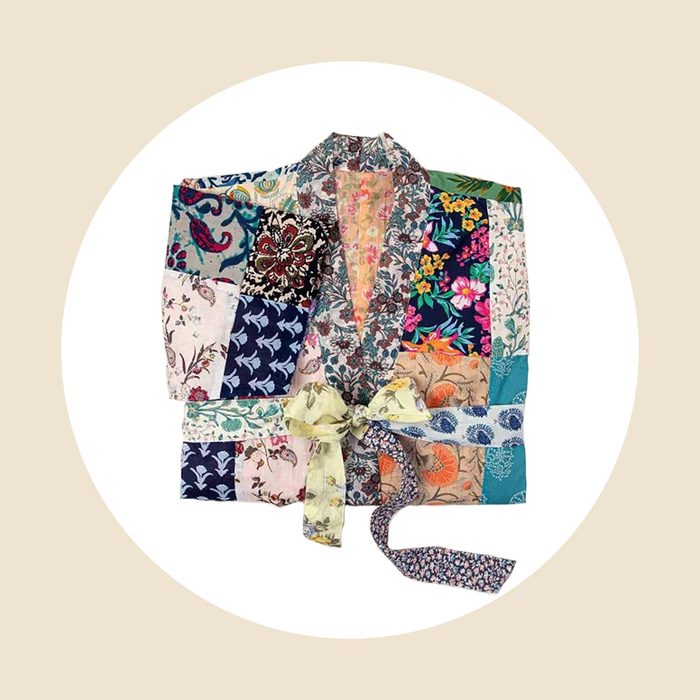 Cotton Sari Robe