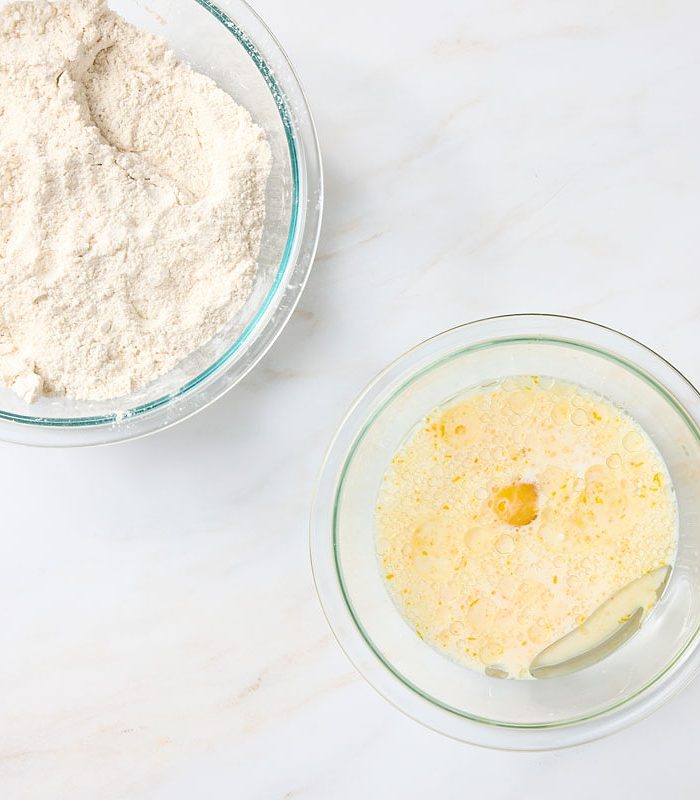 mix the wet ingredients