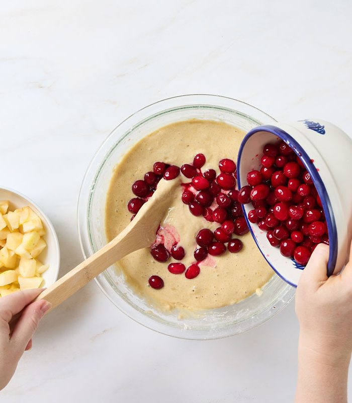 add the fruit