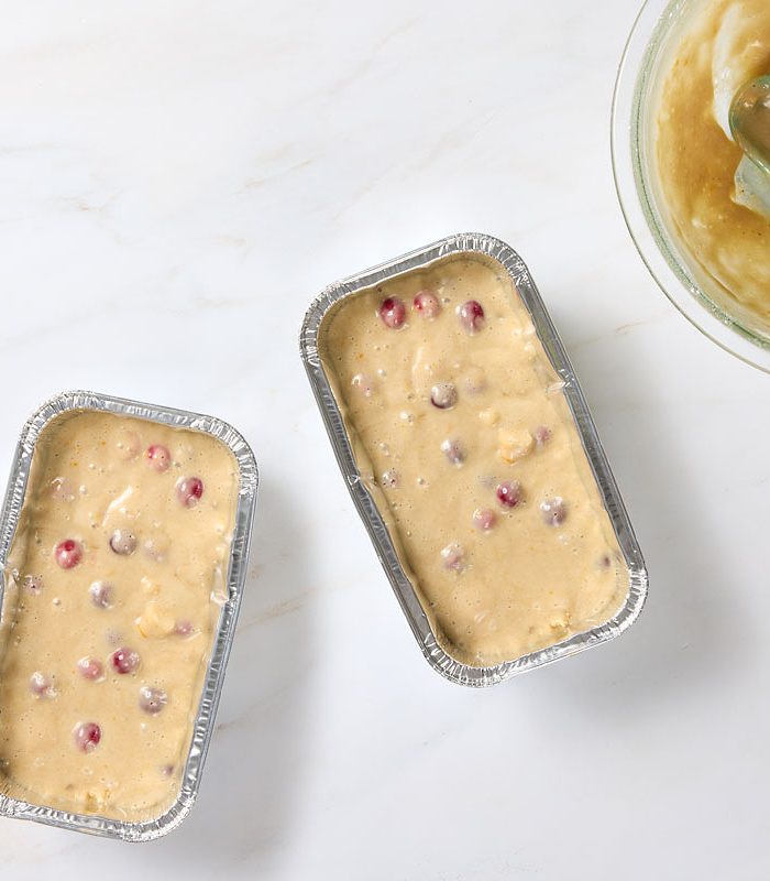 pour into pans