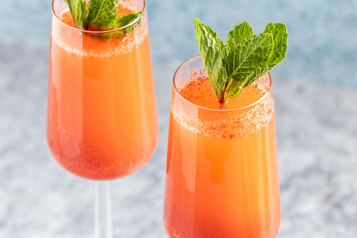 Cranberry Mimosa