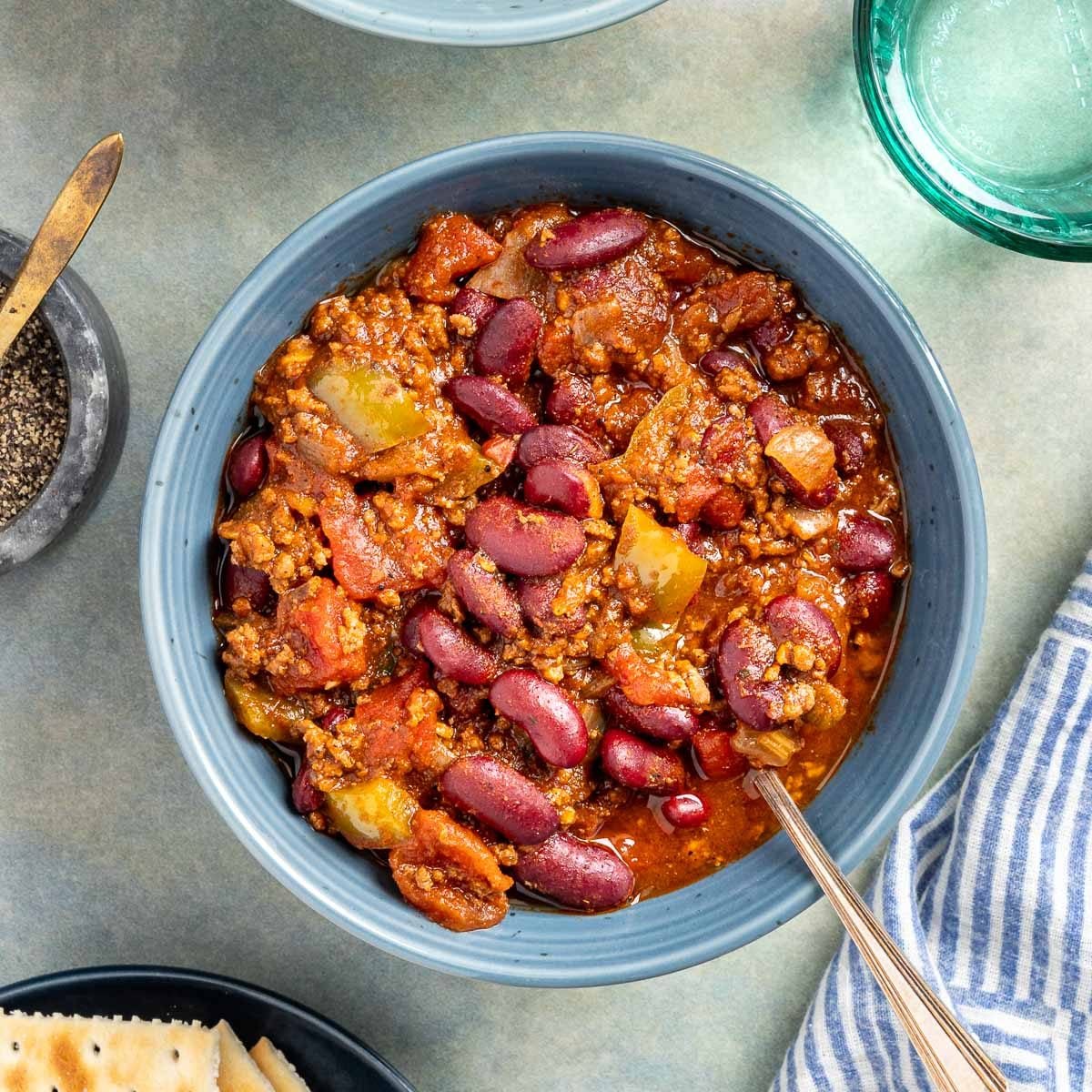 Taste of Home Chili with Cocoa Powder photo of the finished recipe.