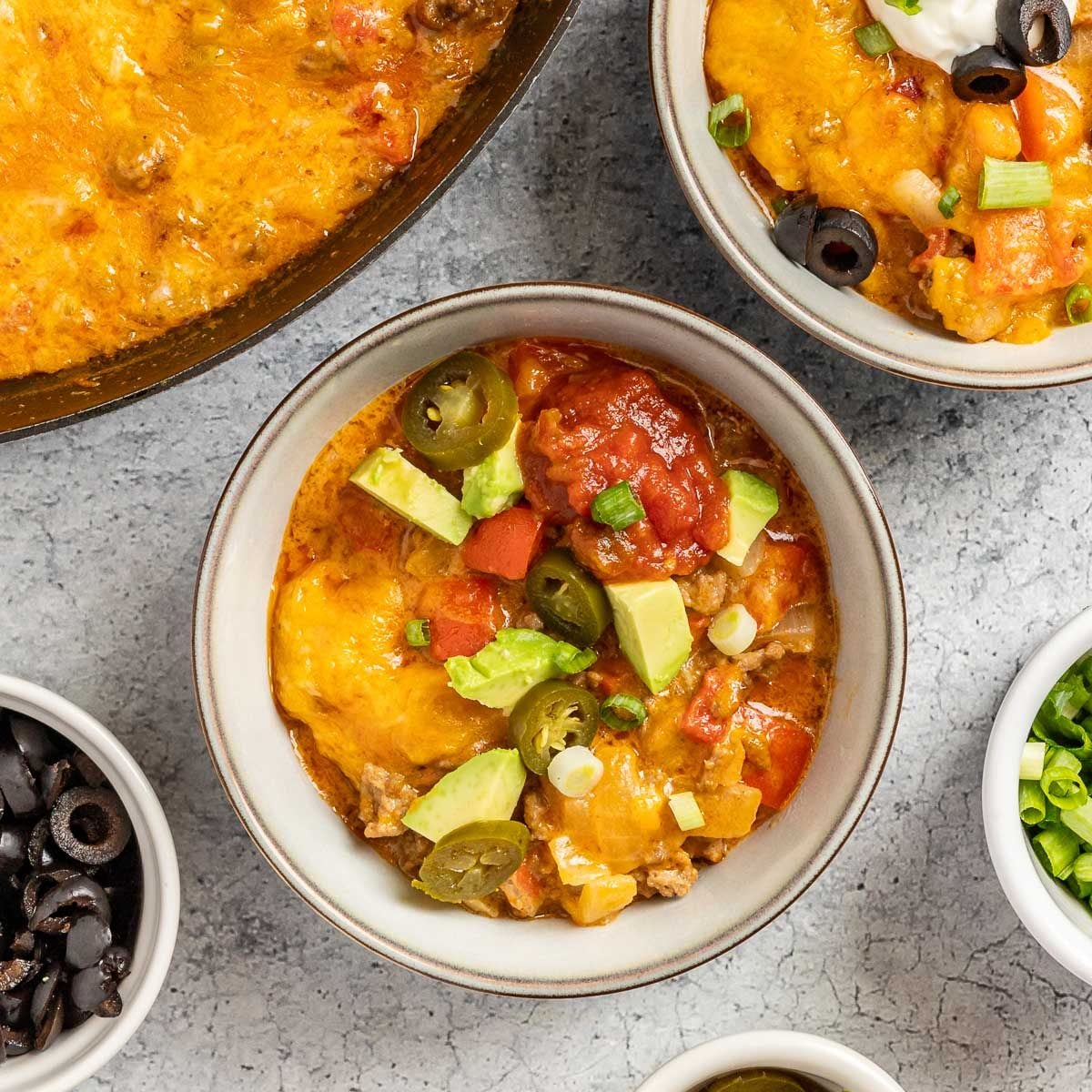 Keto Taco Casserole