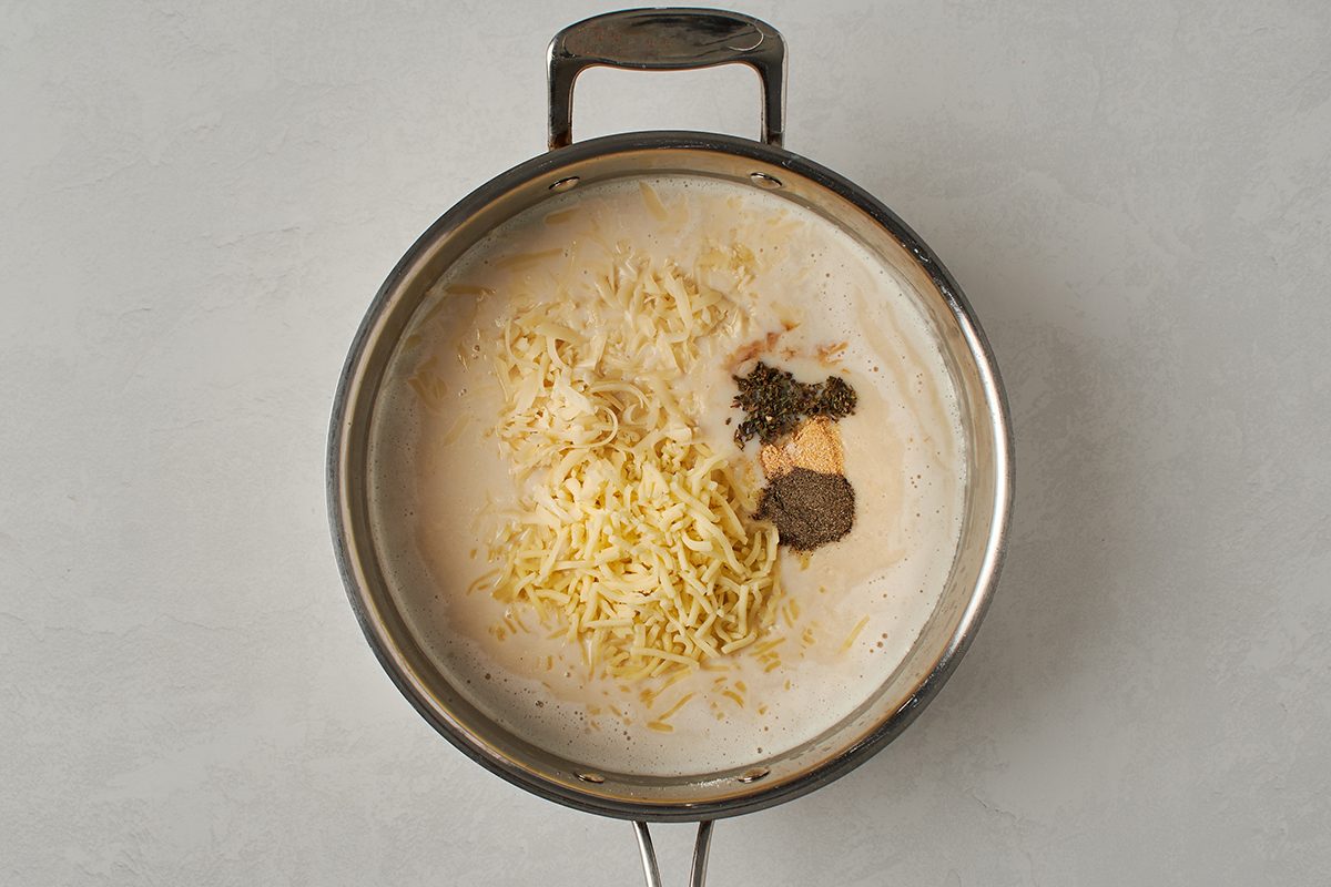 Make cheese sauce