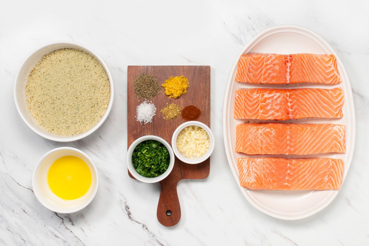 Herb Crusted Salmon