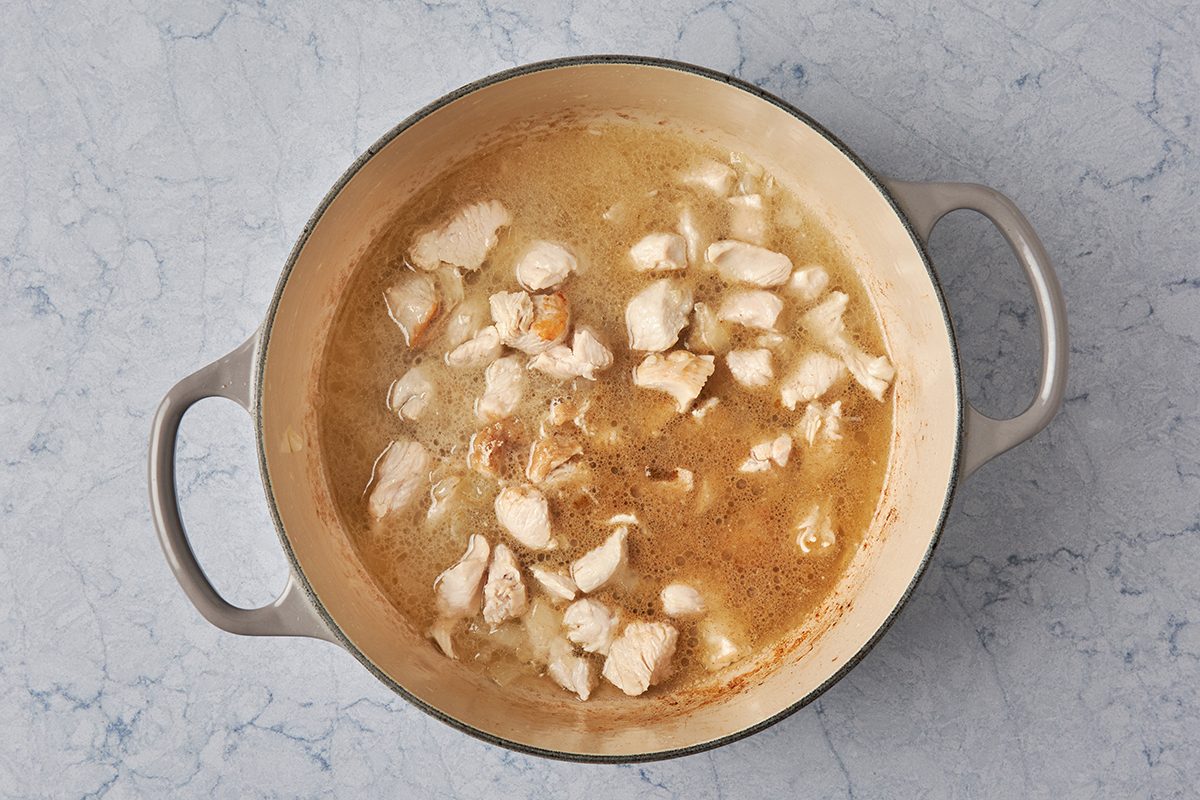 Cook chicken