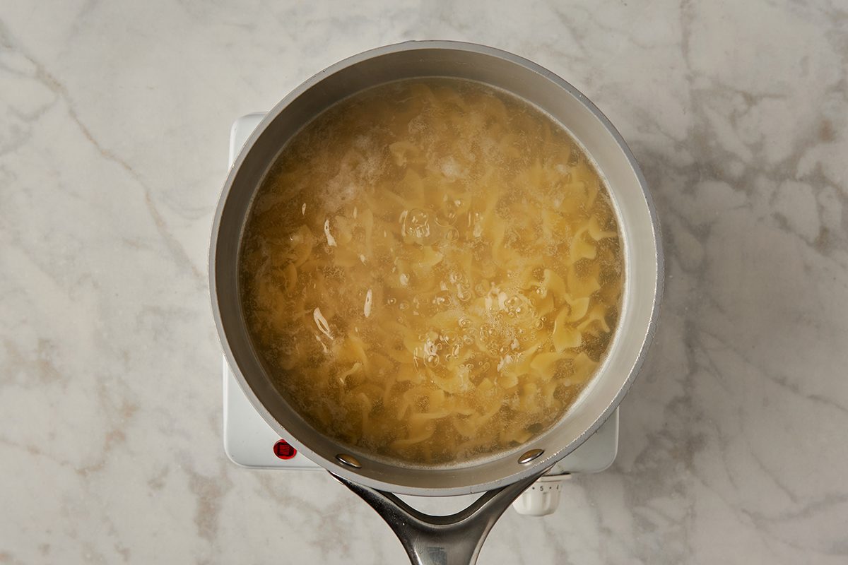 Cook the pasta