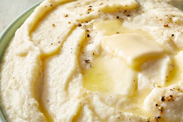 Close Shot Of Parsnip Puree