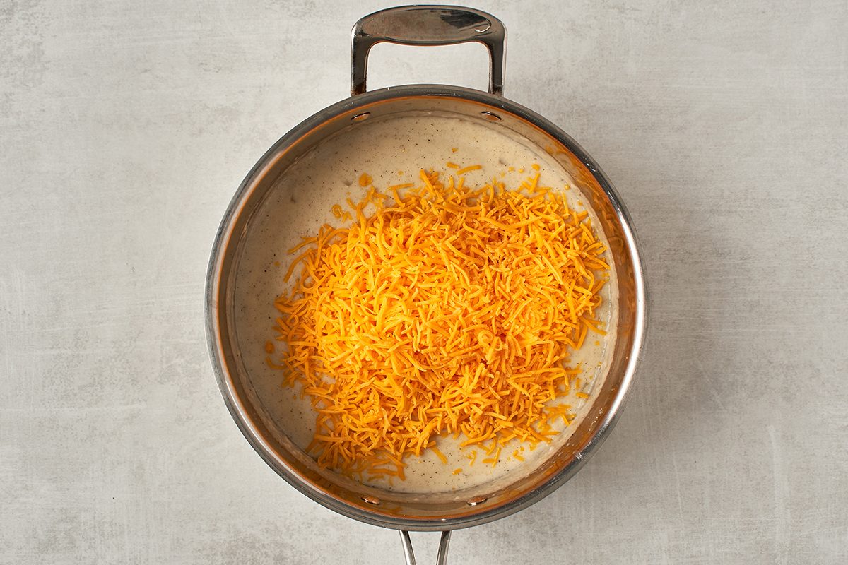 Make cheese sauce