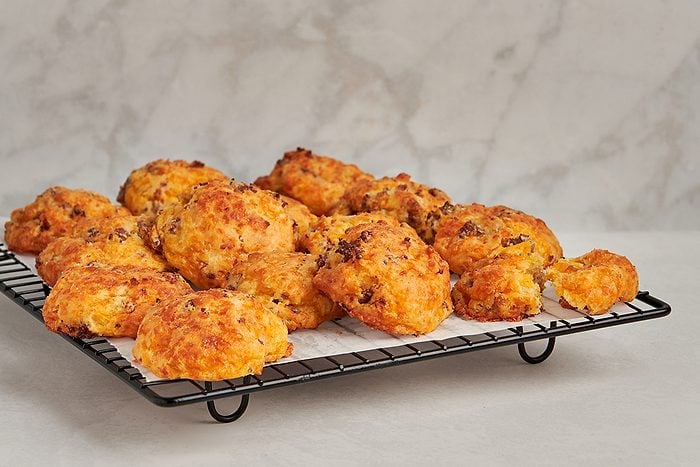 Cheesy sausage puffs by Taste of Home