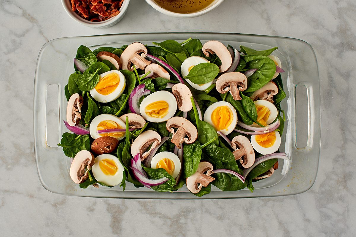 Assemble the salad