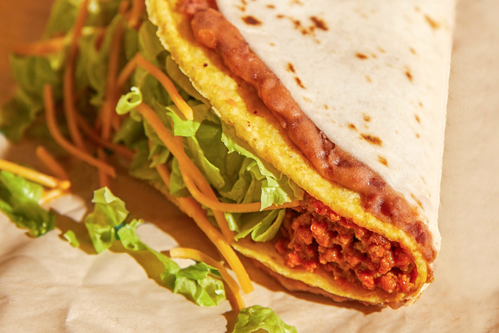 Taco Bell Double Decker Taco