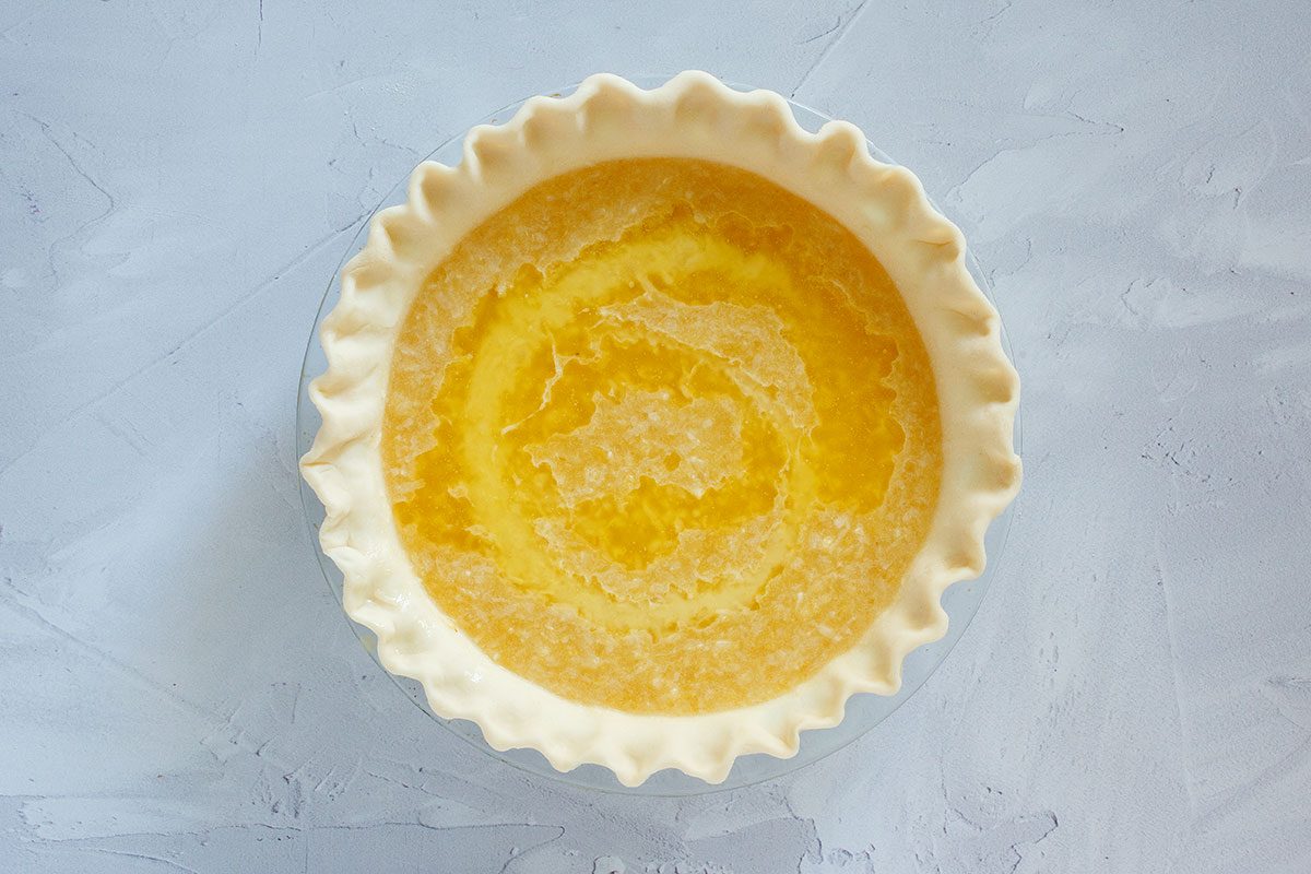 Drizzled butter