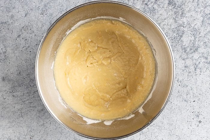 Taste of Home Swedish Flop Cake photo of preparing the cake batter.