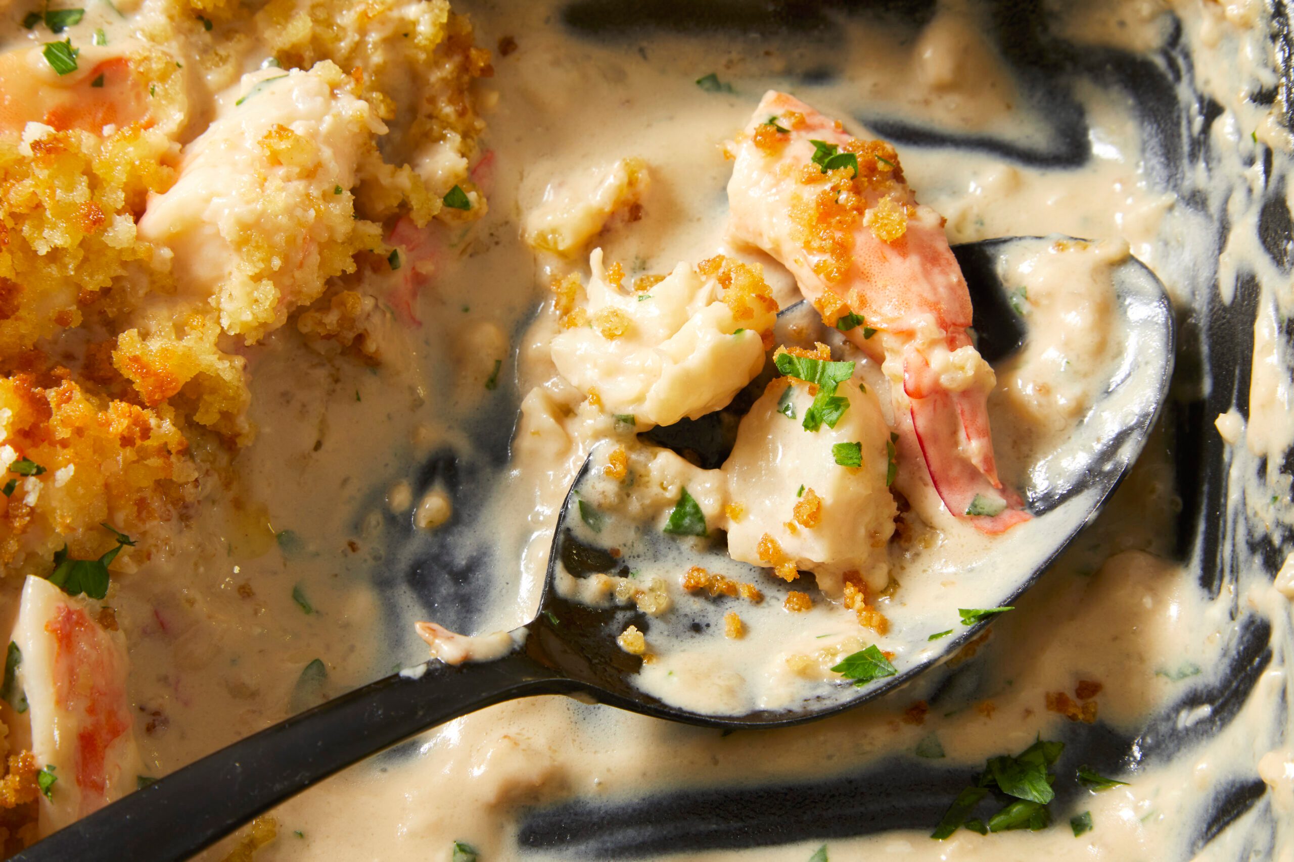 Seafood Thermidor